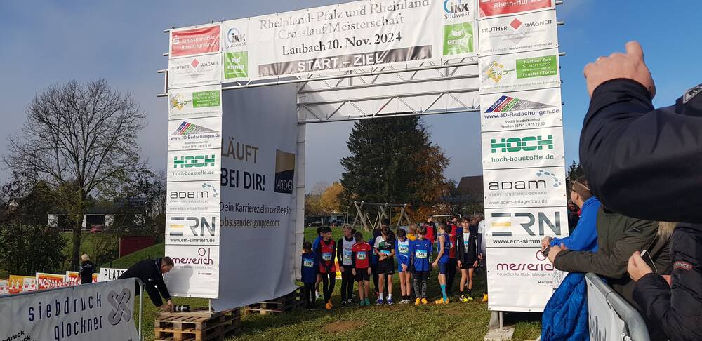 Rheinland-Pfalz Crosslauf am 15.11.2025 in Laubach/Hunsrück.